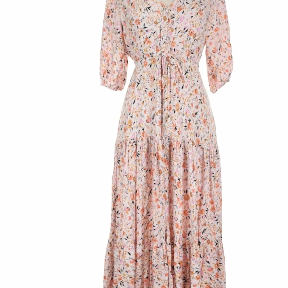 Petal & Pup Dresses & Skirts - Petal & Pup Multicolor Floral Maxi Dress